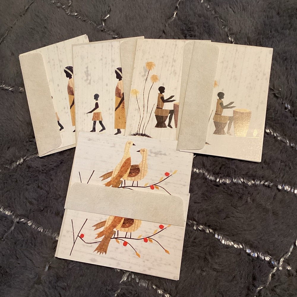Women for Women Cultural Note Cards w Envelopes Set of 6 Unused